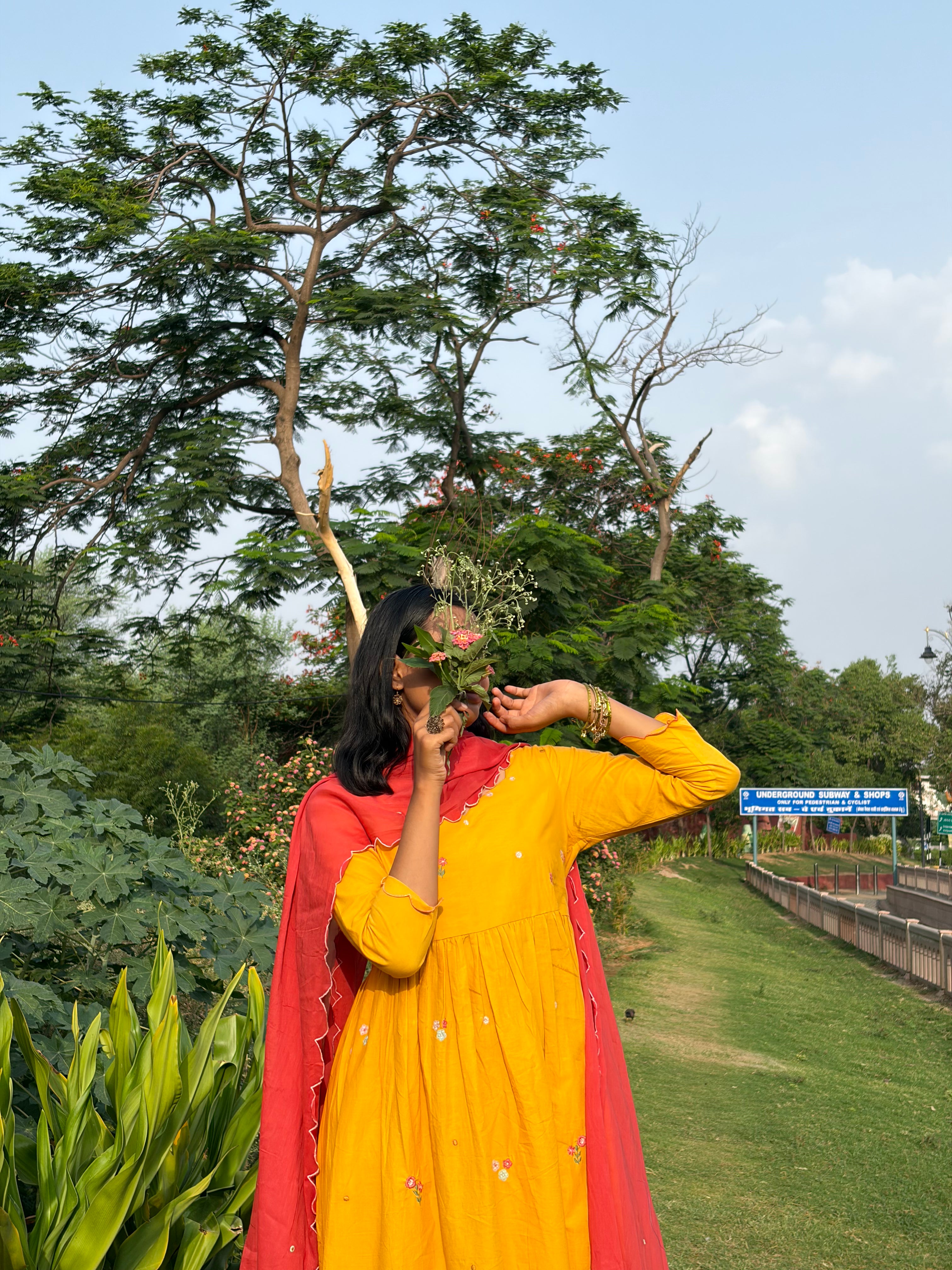 Kesari Kurta Set
