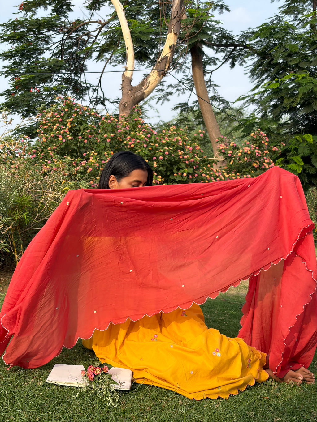 Kesari Kurta Set