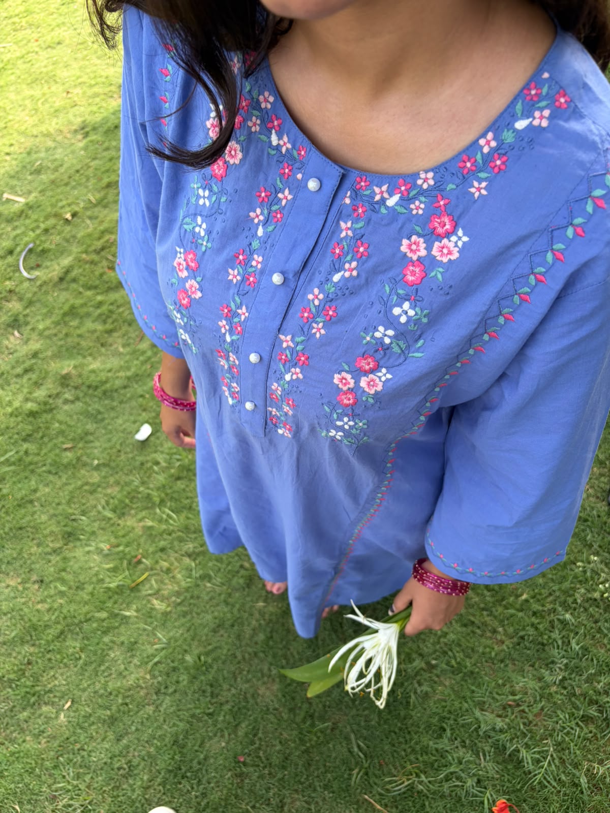 Periwinkle Blue Kurta Set
