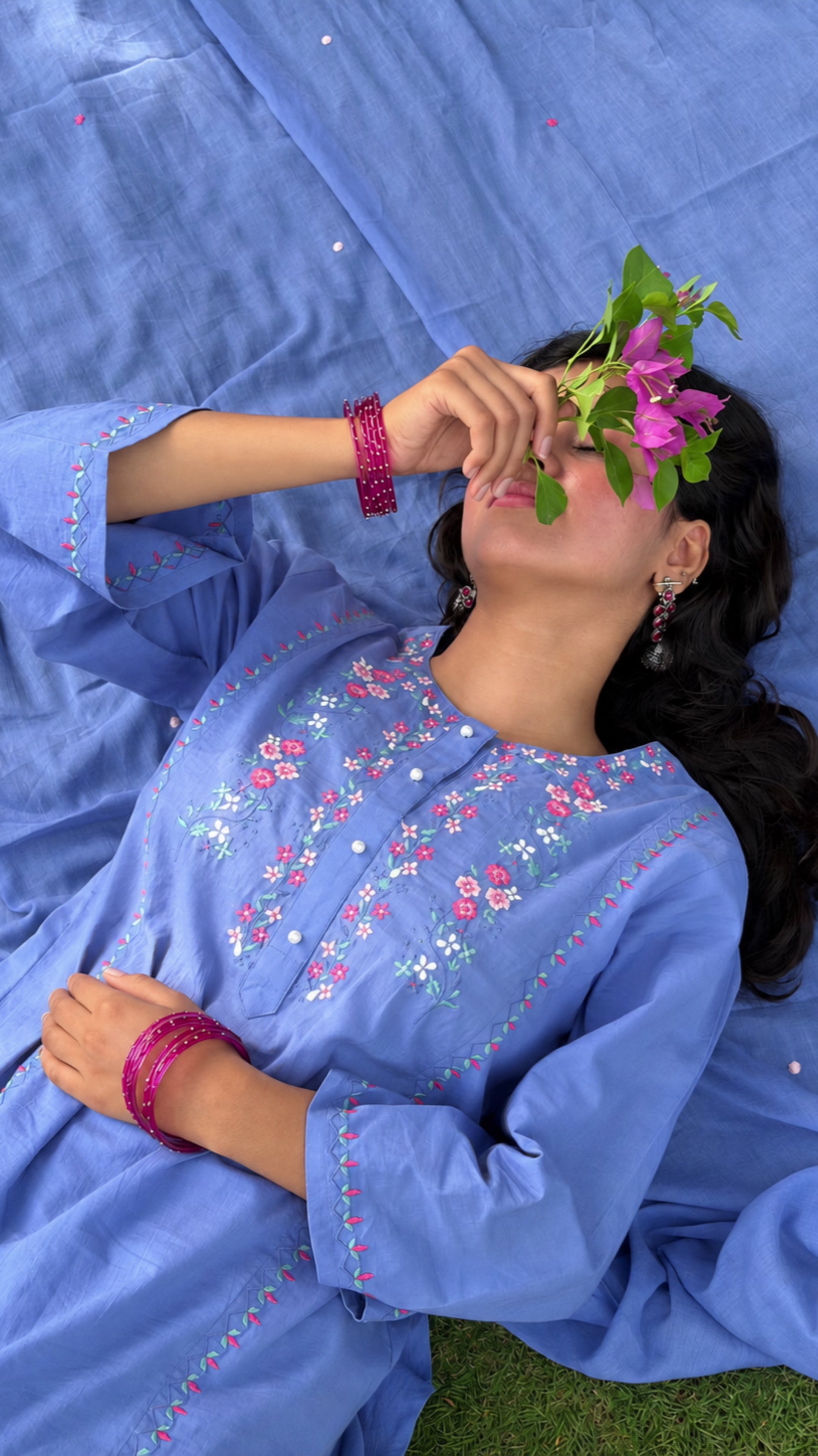 Periwinkle Blue Kurta Set